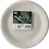 PAPSTAR Teller, Pappe "pure" rund Ø 23 cm weiß, 16 x 25 Stück