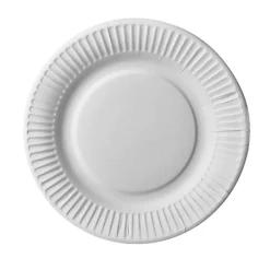 PAPSTAR Teller, Pappe "pure" rund Ø 19 cm weiß, 25 x 25 Stück