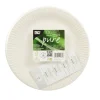 PAPSTAR Teller, Pappe "pure" rund Ø 23 cm weiß, 6 x 100 Stück