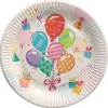 PAPSTAR Teller, Pappe rund Ø 23 cm "Fete", 10 x 50 Stück