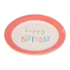 PAPSTAR Teller, Pappe rund Ø 23 cm "Happy Birthday"