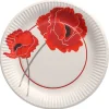 PAPSTAR Teller, Pappe rund Ø 23 cm "Poppy"