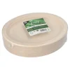 PAPSTAR Teller, Zuckerrohr "pure" oval 26 cm x 20 cm x 2 cm natur