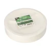 PAPSTAR Teller, Zuckerrohr "pure" 2-geteilt Ø 23 cm, 2 cm weiß