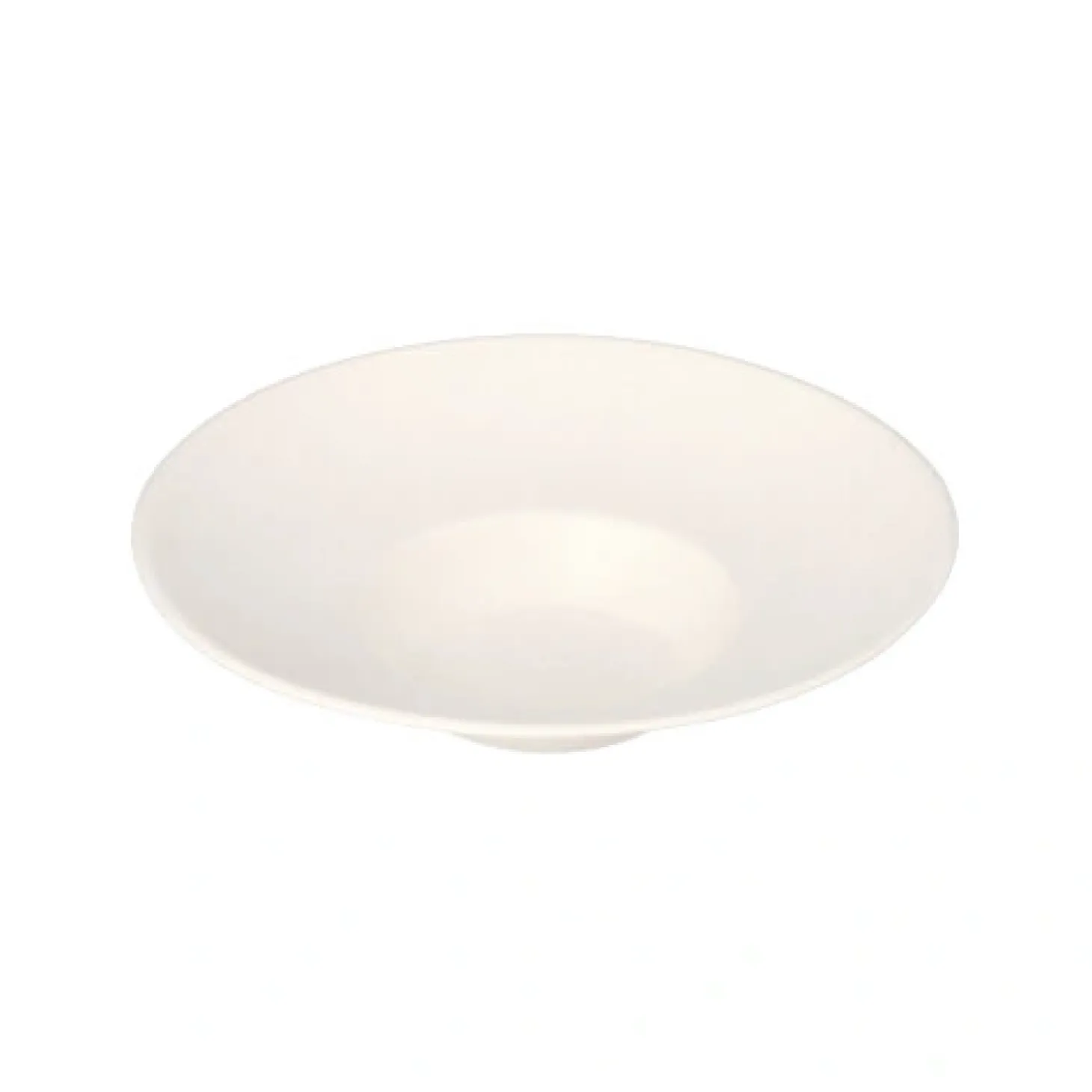 PAPSTAR Teller Zuckerrohr "pure" rund Ø 14,5 cm, 3,5 cm weiß "Cella", 9 x 10 Stück