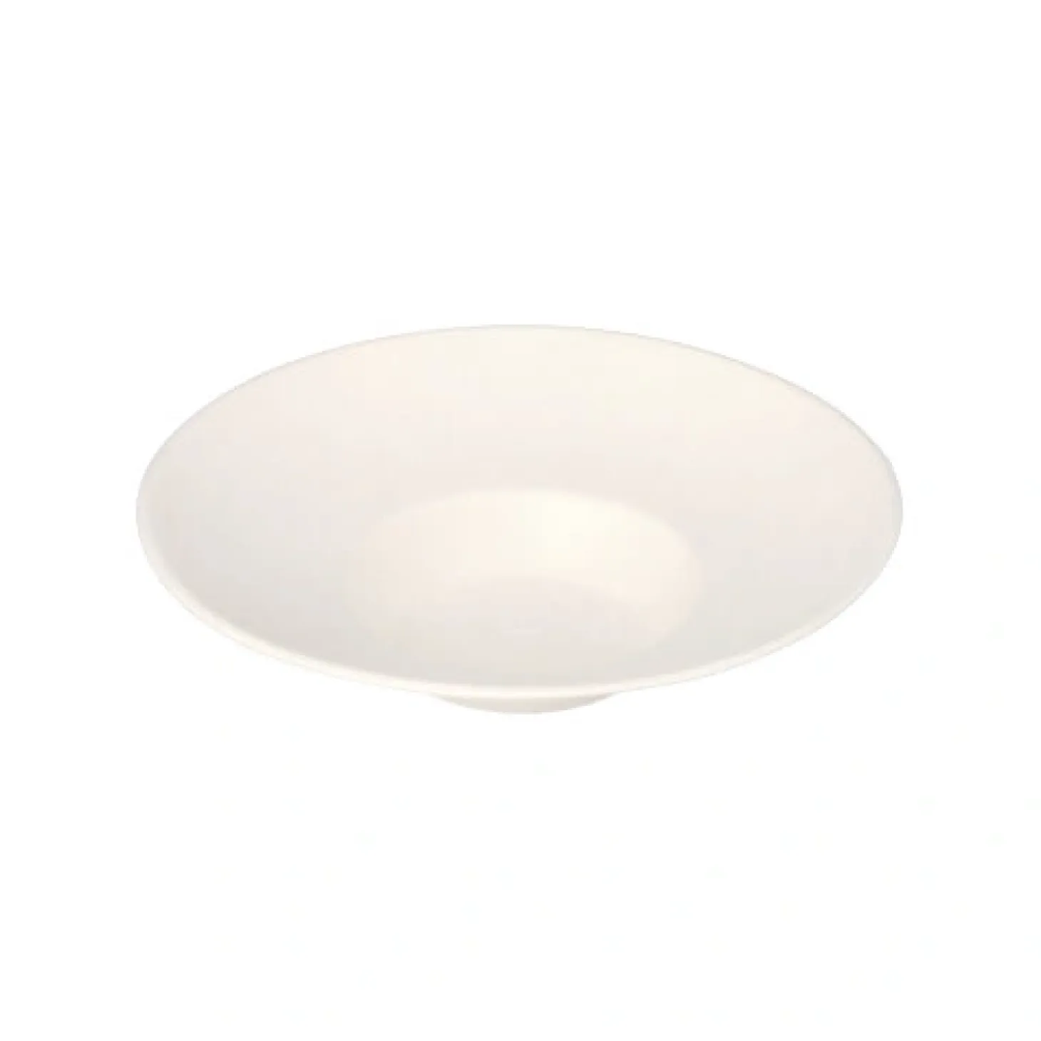 PAPSTAR Teller Zuckerrohr "pure" rund Ø 14,5 cm, 3,5 cm weiß "Cella", 12 x 50 Stück