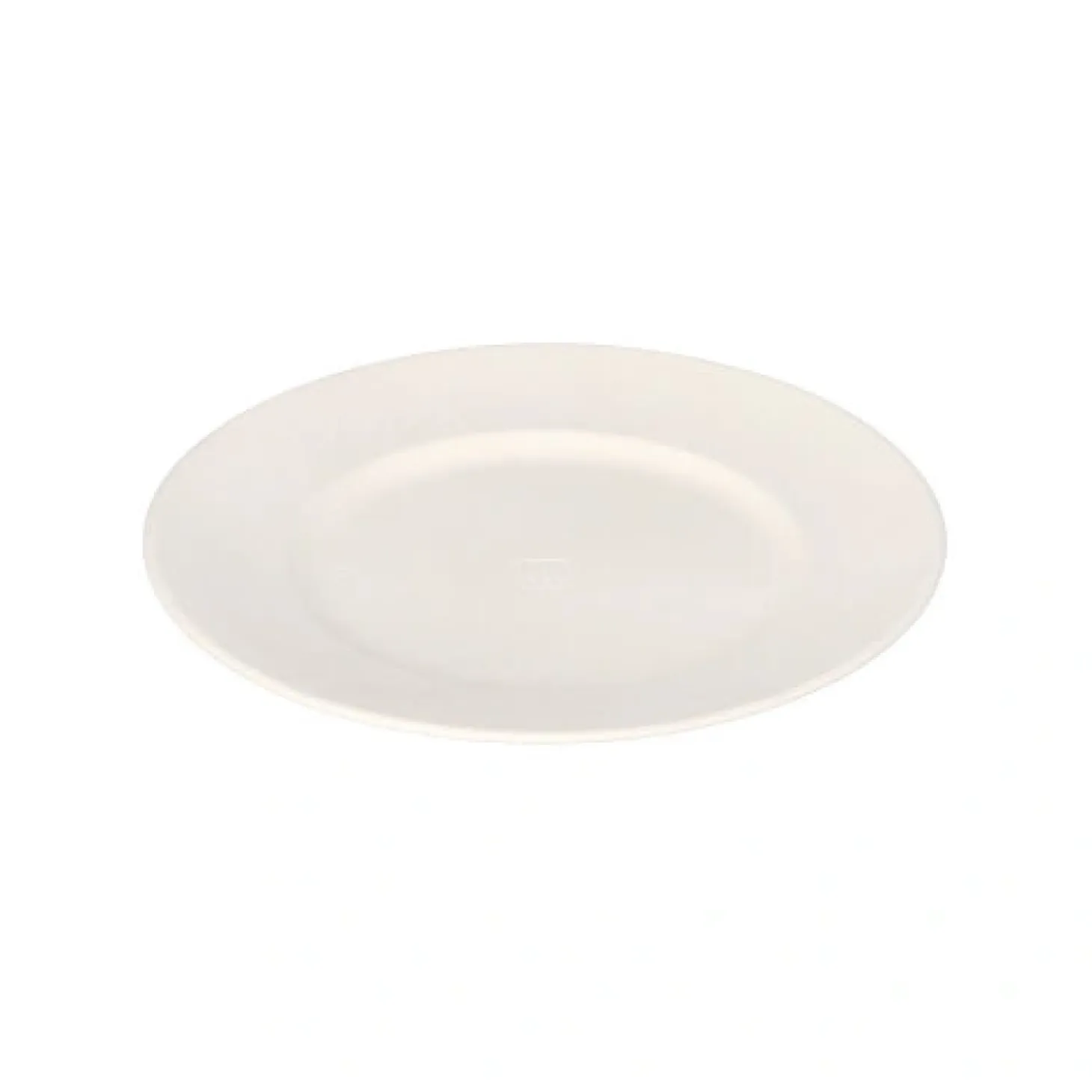 PAPSTAR Teller Zuckerrohr "pure" rund Ø 14,5 cm, 1,2 cm weiß "Cella"