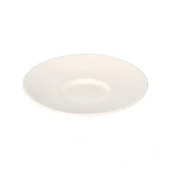 PAPSTAR Teller Zuckerrohr "pure" rund Ø 14,5 cm, 2 cm weiß "Cella", 12 x 50 Stück