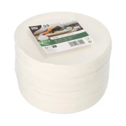 PAPSTAR Teller Zuckerrohr "pure" Ø 16 cm, 1 cm weiß "Cella"