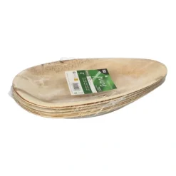 PAPSTAR Teller, Zuckerrohr "pure" ungeteilt Ø 18 cm, 2 cm natur, 10 x 50 Stück