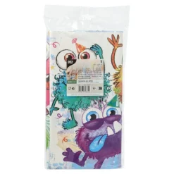 PAPSTAR Tischdecke, Papier 120 cm x 180 cm "Funny Monsters"