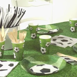 PAPSTAR Tischdecke, Papier 5 m x 1,2 m "Football"