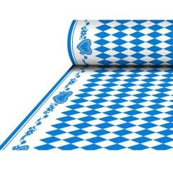 PAPSTAR Tischdecke, stoffähnlich, Airlaid 25 m x 1,18 m "Bayrisch Blau"