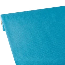 PAPSTAR Tischdecke, stoffähnlich, Vlies "soft selection plus" 25 m x 1,18 m türkis
