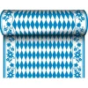 PAPSTAR Tischläufer, stoffähnlich, Airlaid 24 m x 40 cm "Bayrisch Blau", 6 x 1 Rolle
