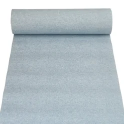 PAPSTAR Tischläufer, stoffähnlich, PV-Tissue Mix "ROYAL Collection" 24 m x 40 cm arktikblau "Textile"