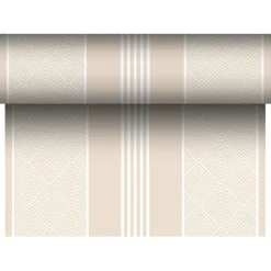 PAPSTAR Tischläufer, stoffähnlich, PV-Tissue Mix "ROYAL Collection" 24 m x 40 cm champagner "Elegance"