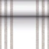 PAPSTAR Tischläufer, stoffähnlich, PV-Tissue Mix "ROYAL Collection" 24 m x 40 cm grau "Lines"