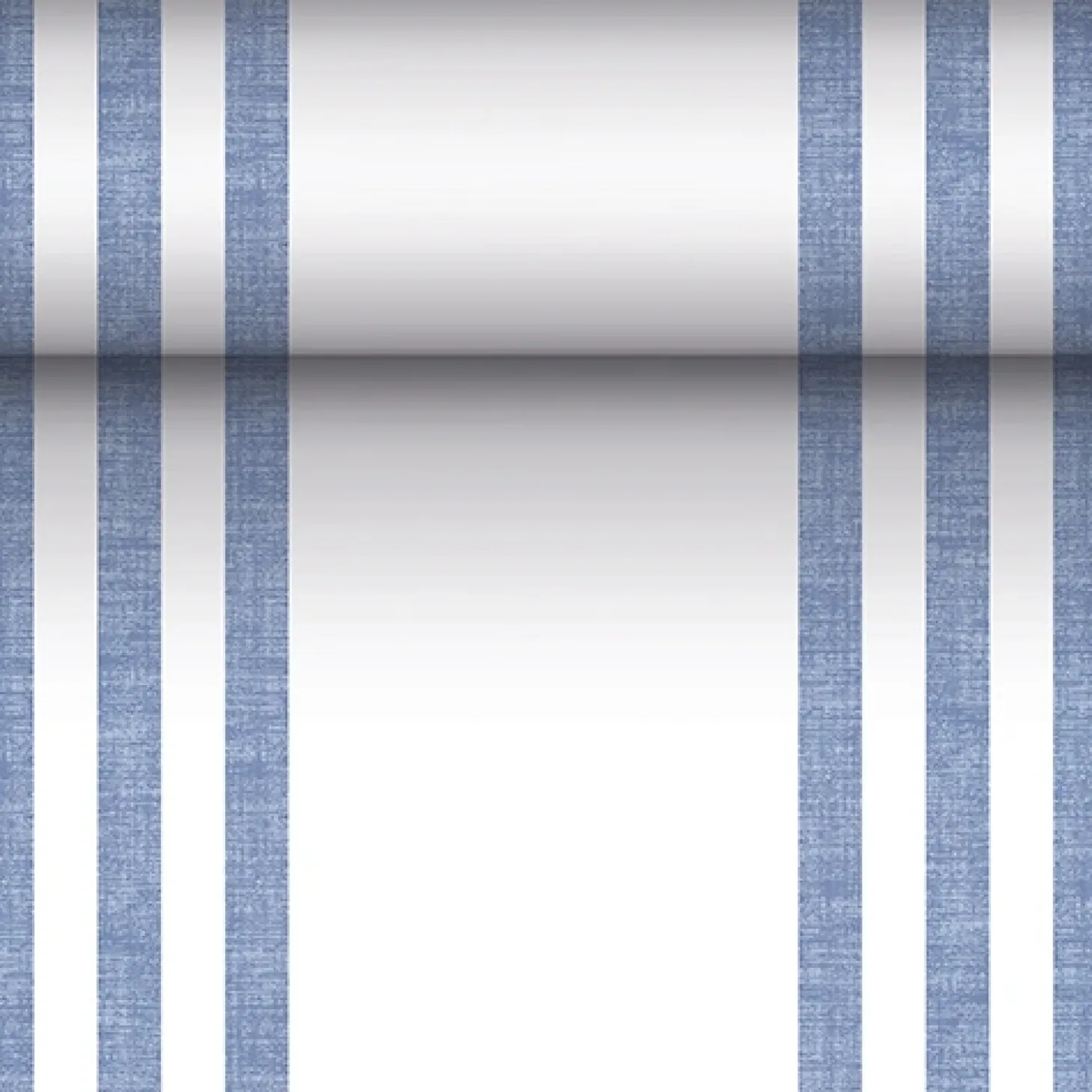 PAPSTAR Tischläufer, stoffähnlich, PV-Tissue Mix "ROYAL Collection" 24 m x 40 cm blau "Lines"