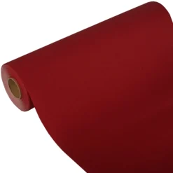 PAPSTAR Tischläufer, Tissue "ROYAL Collection" 24 m x 40 cm bordeaux