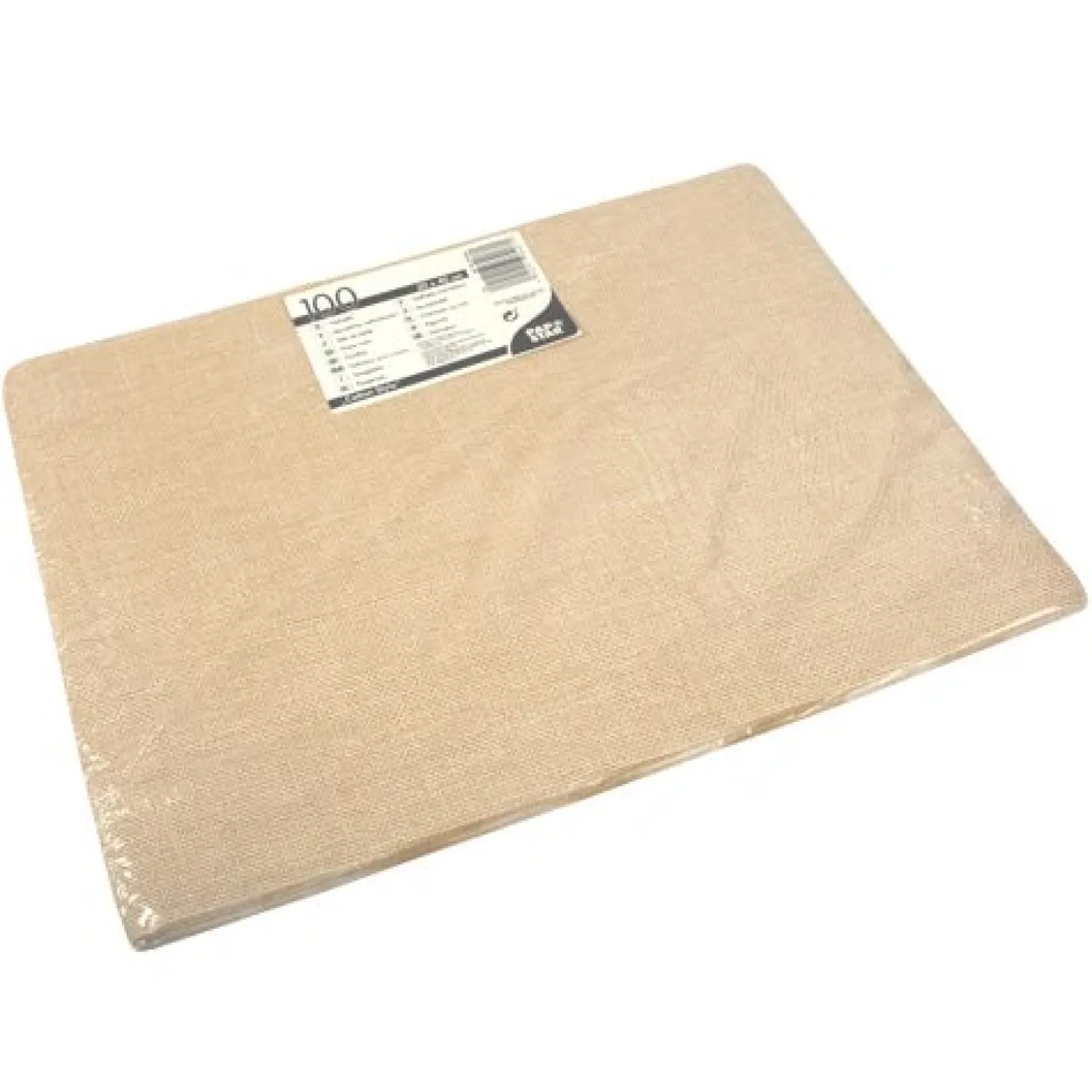 PAPSTAR Tischsets, Papier 30 cm x 40 cm sand "Cotton Style"