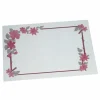PAPSTAR Tischsets, Papier 30 cm x 40 cm weiß "Blumenranke"