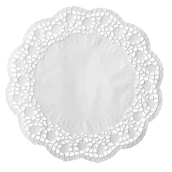 PAPSTAR Tortenspitzen rund Ø 32 cm weiß, 20 x 100 Stück