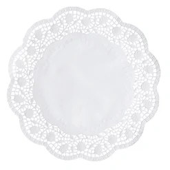 PAPSTAR Tortenspitzen rund Ø 33 cm weiß