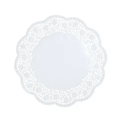 PAPSTAR Tortenspitzen rund Ø 18 cm weiß