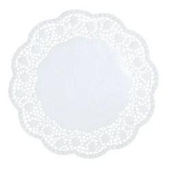 PAPSTAR Tortenspitzen rund Ø 30 cm weiß, 20 x 100 Stück