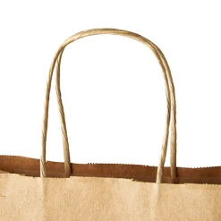 PAPSTAR Tragetaschen, Papier 35 cm x 26 cm x 12 cm weiß mit gedrehtem Tragegriff