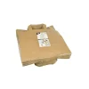 PAPSTAR Tragetaschen, Papier 25 cm x 26 cm x 17 cm braun mit Tragegriff