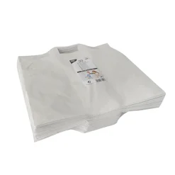 PAPSTAR Tragetaschen, Papier 27 cm x 32 cm x 21,5 cm weiß mit Tragegriff