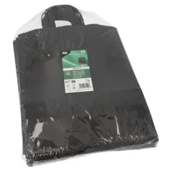 PAPSTAR Tragetaschen, Papier 35 cm x 26 cm x 12 cm schwarz mit gedrehtem Tragegriff, 10 x 25 Stück