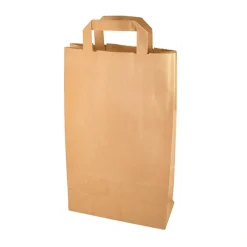 PAPSTAR Tragetaschen, Papier 36 cm x 22 cm x 10 cm braun mit Tragegriff