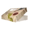 PAPSTAR Transport- und Catering-Kartons 8 cm x 46 cm x 31 cm "Burgund" mit Sichtfenster, einteilig