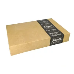 PAPSTAR Transport- und Catering-Kartons "pure" eckig 8 cm x 31,3 cm x 46,4 cm "Good Food" mittel