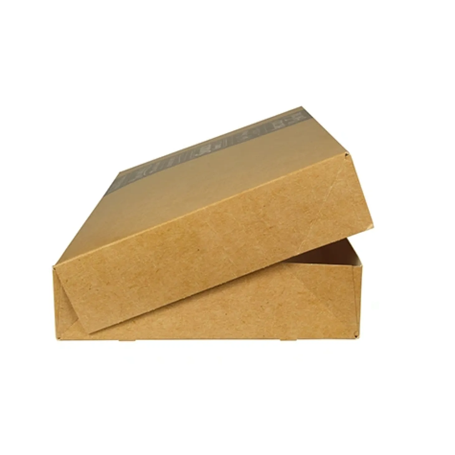 PAPSTAR Transport- und Catering-Kartons "pure" eckig 8 cm x 31,3 cm x 46,4 cm "Good Food" mittel