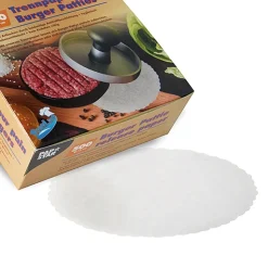PAPSTAR Trennpapiere für Burger Patties Ø 13 cm weiß