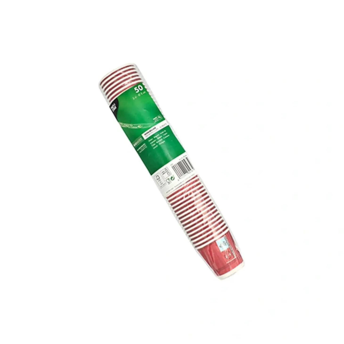 PAPSTAR Trinkbecher, Pappe 5 cl Ø 5 cm, 5 cm rot "Party Time"
