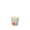 PAPSTAR Trinkbecher, Pappe 5 cl Ø 5 cm, 5 cm silber "Shot"