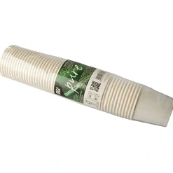PAPSTAR Trinkbecher, Pappe 0,1 l Ø 6 cm, 6 cm weiß