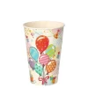 PAPSTAR Trinkbecher, Pappe 0,2 l Ø 7 cm, 9,7 cm "Fete"