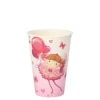 PAPSTAR Trinkbecher, Pappe 0,2 l Ø 7 cm, 9,7 cm lila "Little Dancer"