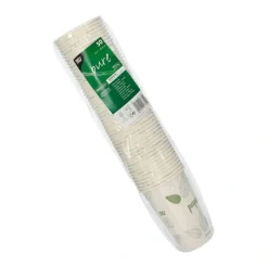 PAPSTAR Trinkbecher, Pappe "pure" 0,3 l Ø 8 cm, 11,7 cm "ZERO"