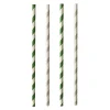 PAPSTAR Trinkhalme, Papier Ø 6 mm, 20 cm farbig sortiert "Stripes", 20 x 25 Stück