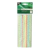 PAPSTAR Trinkhalme, Papier Ø 6 mm, 20 cm farbig sortiert "Zig-Zag", 20 x 25 Stück