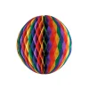 PAPSTAR Wabenball Ø 30 cm "Rainbow" schwer entflammbar