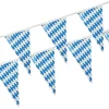 PAPSTAR Wimpelkette, Folie 4 m "Bayrisch Blau" wetterfest