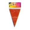 PAPSTAR Wimpelkette, Folie 4 m farbig wetterfest